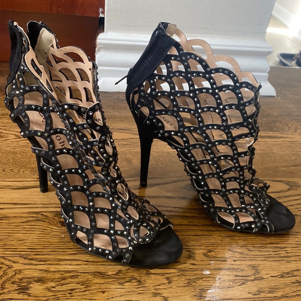 Womens sparkle heels. Size 6.5.